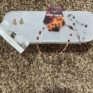 Earrings and bracelets